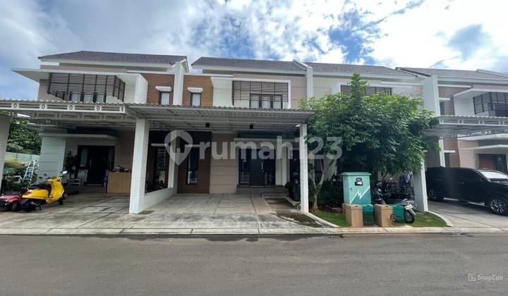 Rumah Hadap Taman Burgundy 8X13 Renov Bagus Summarecon Bekasi