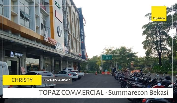 Ruko 4 lantai di Topaz Commercial Summarecon Bekasi