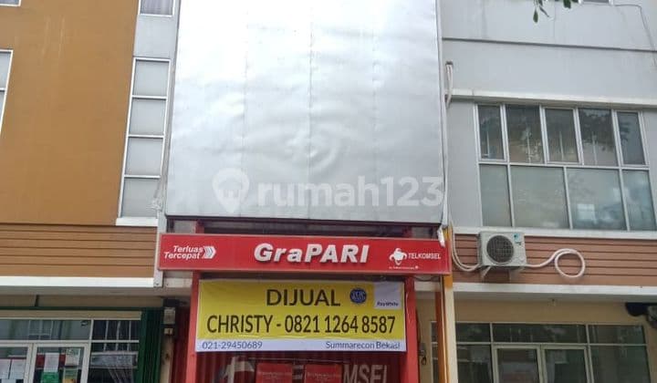 Ruko 3 Lantai 5x15 Butuh Cepat Dekat Gereja Tiberias di Bekasi Town Square Betos Akses Tol Bekasi Timur