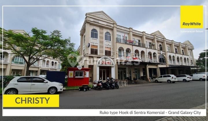 Ruko di Rukan Sentra Komersial Grand Galaxy City, Bekasi HGB 72 m