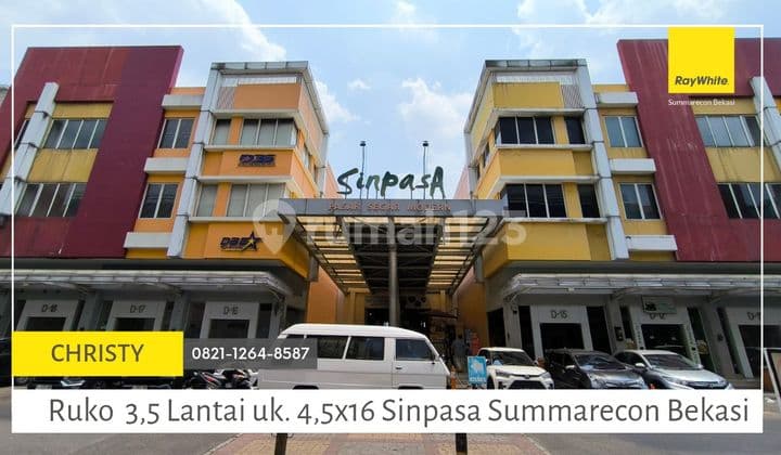Ruko SHM Rapih Siap Usaha Sinpasa Commercial Summarecon Bekasi