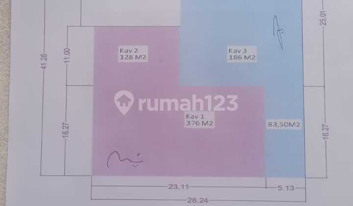 Di Jual Luas Tanah 500 Meter² Bentuk Botol atau Bentuk Ngantong Siap Pakai, Lokasi Strategis Jalan H. Midar, Jl. Raya Pondok Pinang - Ciputat Dekat Daerah Komersial - Perkantoran dan Dekat 9 Pintu Tol, Bebas Banjir, Keamanan Aman 24 Jam