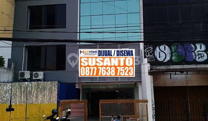 Ruko Cideng Jakarta Pusat Cocok Kantor.bank Dll