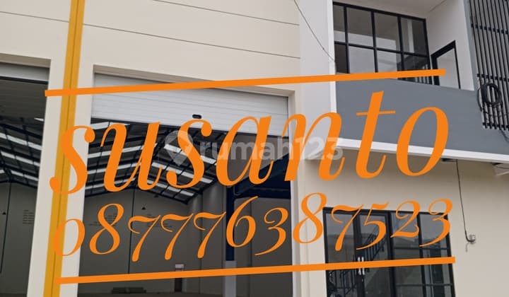 Disewakan gudang+ office kapuk kamal