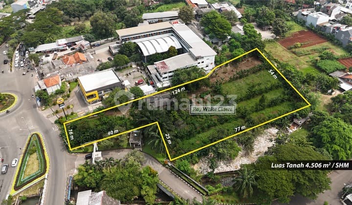 Tanah Luas Ideal Untuk Cluster 5 Menit Ke Bsd di Pamulang