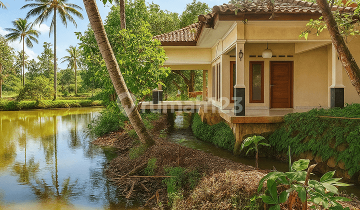 Tanah Seluas 7428 m2 dekat ke Tol Sawangan, Depok
