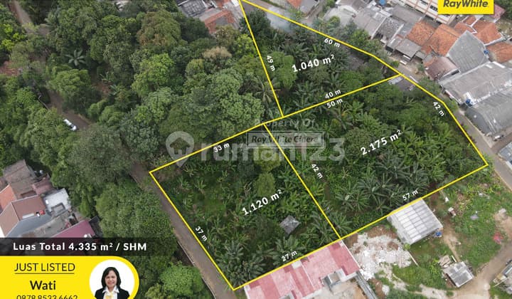 Tanah Siap Bangun Di Pamulang Harga Menarik