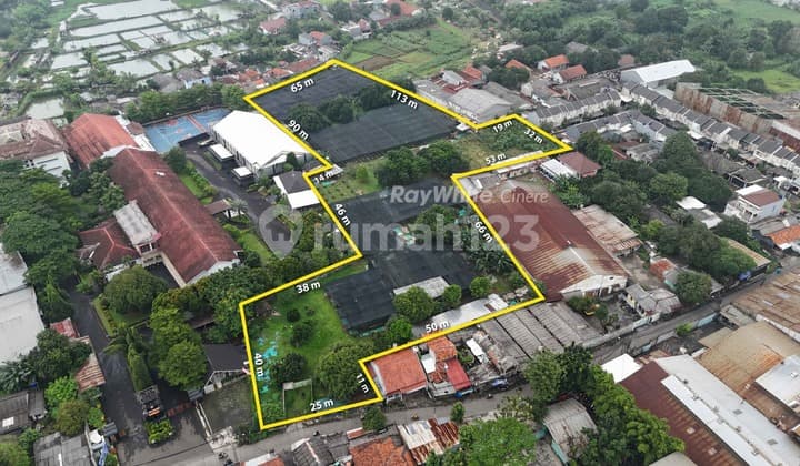 Lahan Strategis di Pondok Cabe dengan Luas 1,36 Hektar, Status SHM