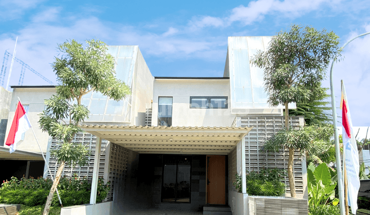 Rumah Brand New Desain Modern 2 Lantai Harga Terjangkau Dekat Tol