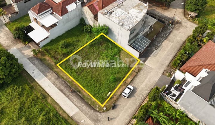 Tanah Dalam Komplek Luas 375 m2 Posisi Hook di Cinere