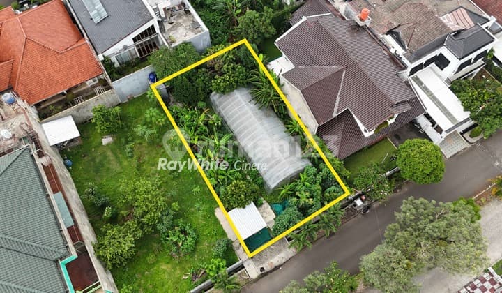Dijual Tanah 450 m2 Akses Jalan Lebar di Cinere