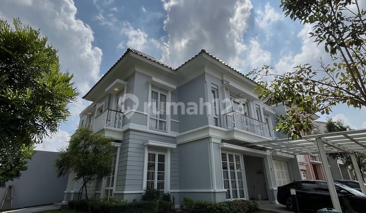 Rumah SHM american classic full interior di gading serpong