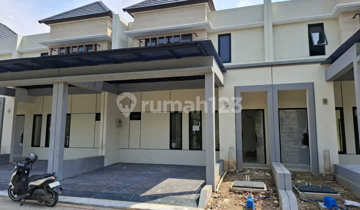 Di Jual Rumah Modern Land Tangerang Luas 105m2 Siap Huni Brand New View Danau