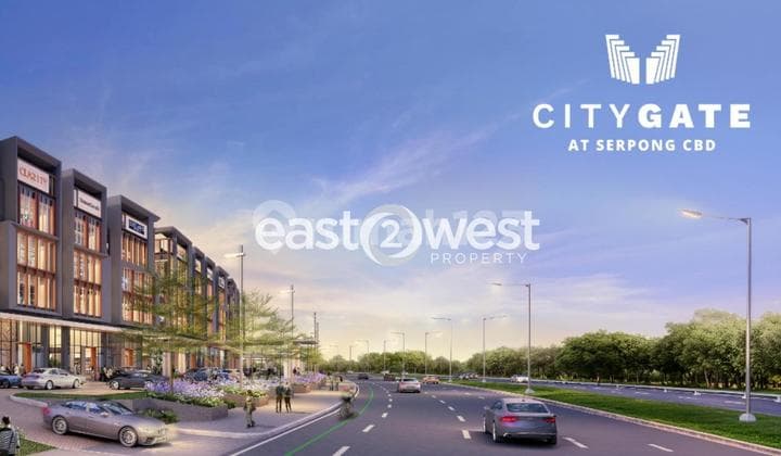 Ruko City Gate Gading Serpong New Launching Super Strategic