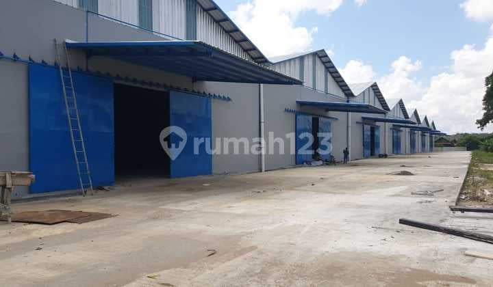 RUDY CEN Dijual Gudang di Palembang Ada 7 unit Gudang Gandeng, Bisa beli per unit