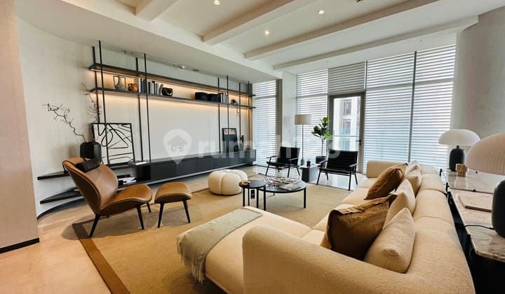 Apartemen Mewah Verde Two 4br 460m2 Private Lift Fully Furnished Ready Unit Di Kuningan Jakarta Selatan