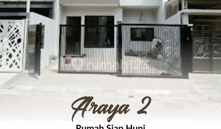 Rumah Araya 2, New, Siap Huni