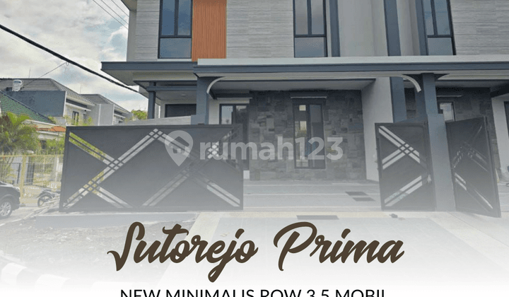 Rumah Sutorejo Prima, New Minimalis