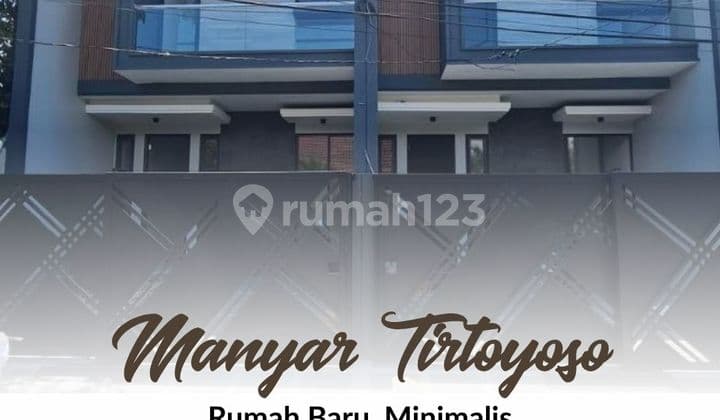 Rumah Manyar Tirtoyoso, New, Minimalis