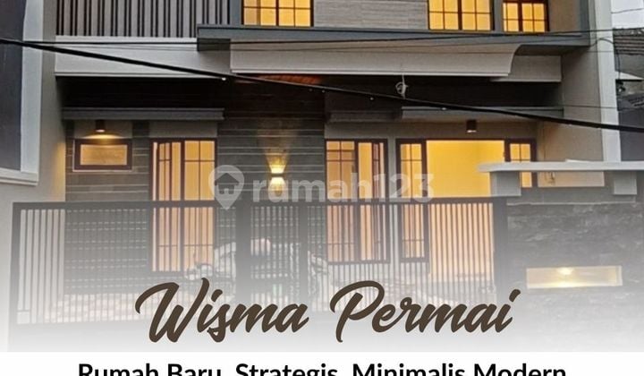 Rumah Wisma Permai, New, Modern Minimalist, Strategic