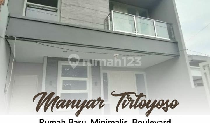 Rumah Manyar Tirtoyoso, New, Boulevard