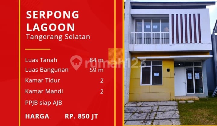 Dijual Cluster Flaminggo Serpong Lagoon, Serpong Tangerang Selatan