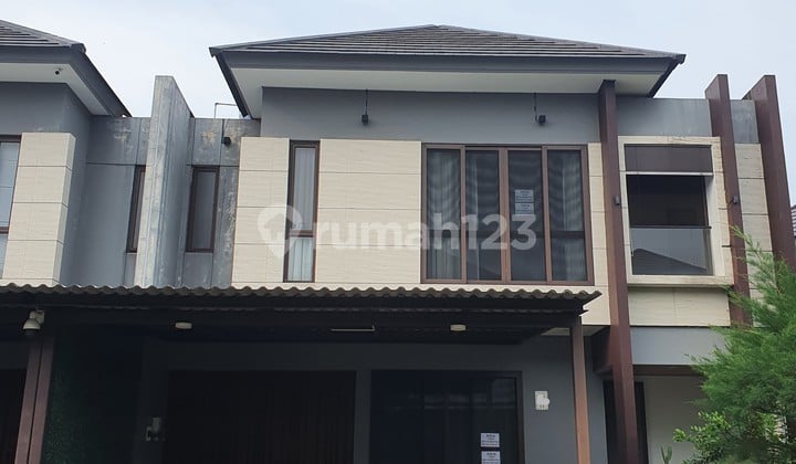 Rumah cantik siap huni The Mozia - Cluster Amata, BSD Tangerang Selatan