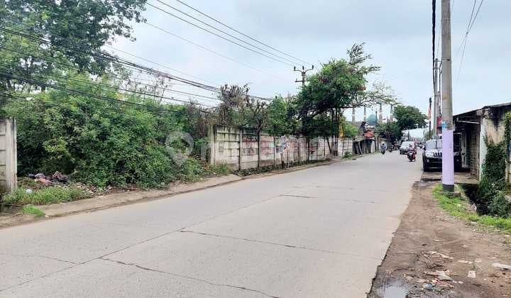 Tanah Di Pinggir Jl. Raya Kosambi Kab. Tangerang