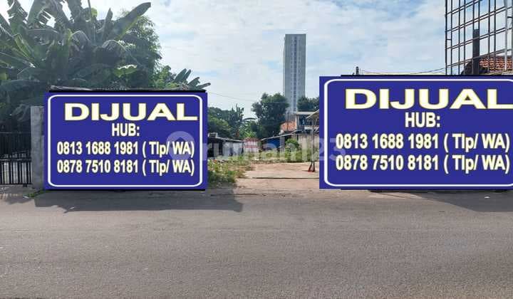 Tanah Siap Bangun di Jl. Jombang Raya Ciputat