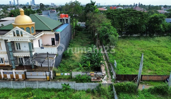 Tanah Strategis Siap Bnagun Dekat Melati Mas dan Tol Jelupang