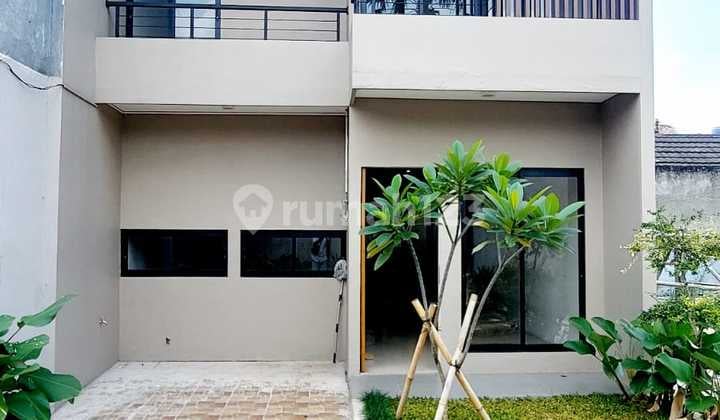 Rumah Baru 2 Lantai Minimalis Modern Dalam Cluster Jobang
