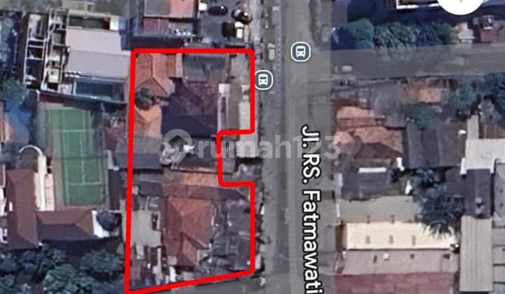 Tanah Lokasi Strategis Pinggir Jalan Raya RS Fatmawati, Jaksel