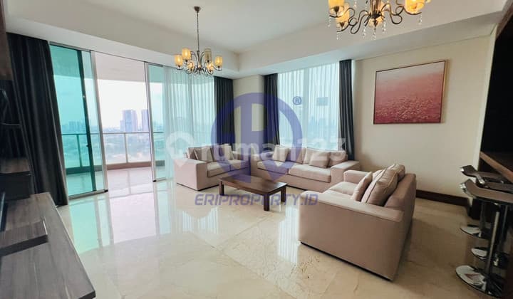Jual Ritz 4 Bedroom With Big Balcony Kemang Village High Floor