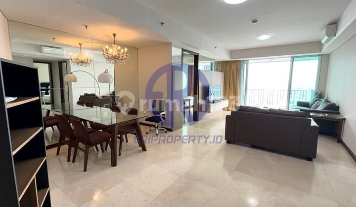 For Rent: Kemang Village Cosmo 3 BR, 142 M² - $1,500