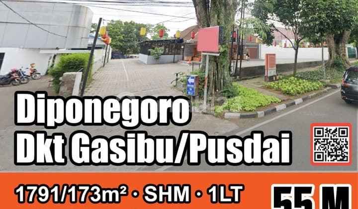Diponegoro Bandung, Mainroad, Bisnis Area, Shm, Termurah