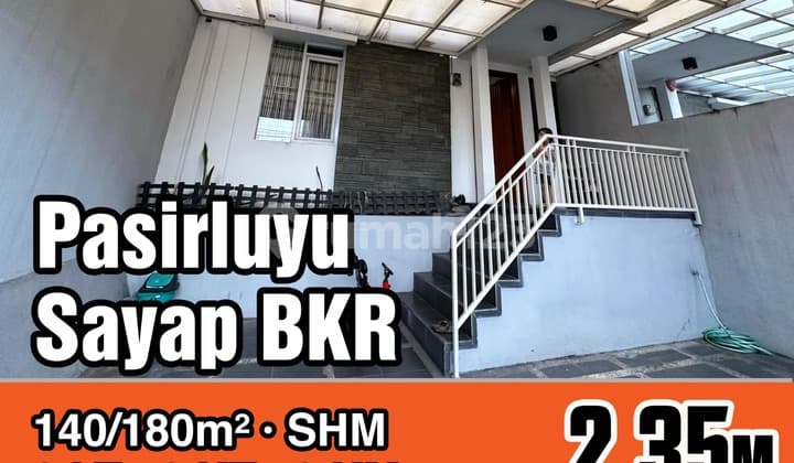 Sayap Bkr Bandung Kota Minimalis Modern, Jalan Lebar, Lingkungan Bagus