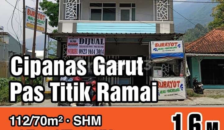 Cipanas Garut Bandung, Strategis, Cck Sgala Macam Usaha, Titik Ramai