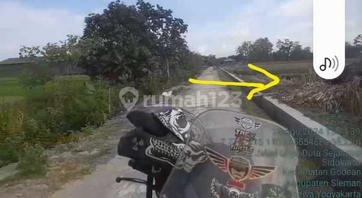 MURAH....!!! Area PREMIUM BISA DIBUAT KAVLINGAN SHM-Sawah LD +-25 LT 1969 Kotak Hanya 1.2 Jt / m di SIDOKARTOGodean