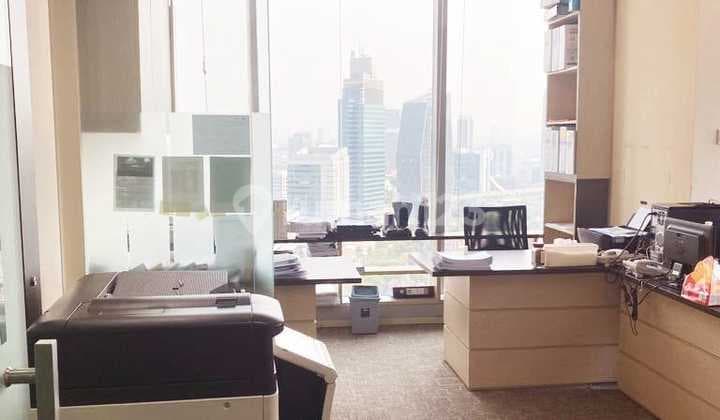 Dijual Ruang Kantor Furnish di Cyber 2 Tower, Harga Nego