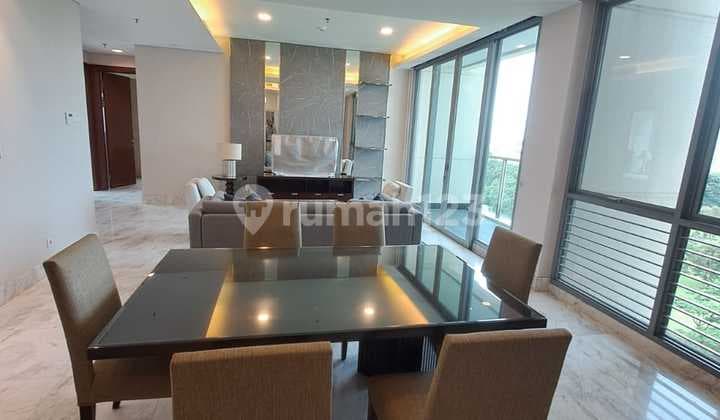 For Rent. Spacious & Exclusive Apartment In Senayan City Residence. Private Lift, One Unit Per Floor.