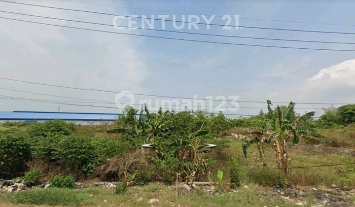 Tanah Kosong Lokasi Strategis Di Pinggir Jalan Raya ARJAWINANGUN