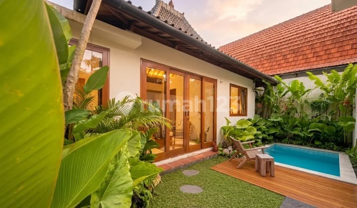 Brand New One Bedroom Leasehold Villa With Joglo Influences In Uluwatu Vl3539