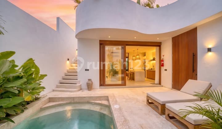 Vila Modern Satu Kamar Tidur Elegan di Ungasan yang Damai Vl3557