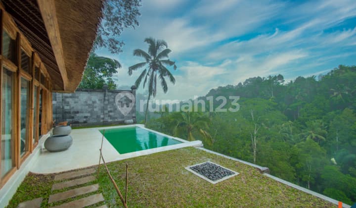 New Jungle View Mini Resort Six Villas For Lease In Ubud VL2945