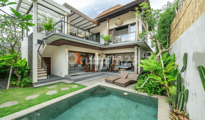 Contemporary Family Three-Bedroom Villa With Private Pool In Pererenan Residential Area Yrr3768