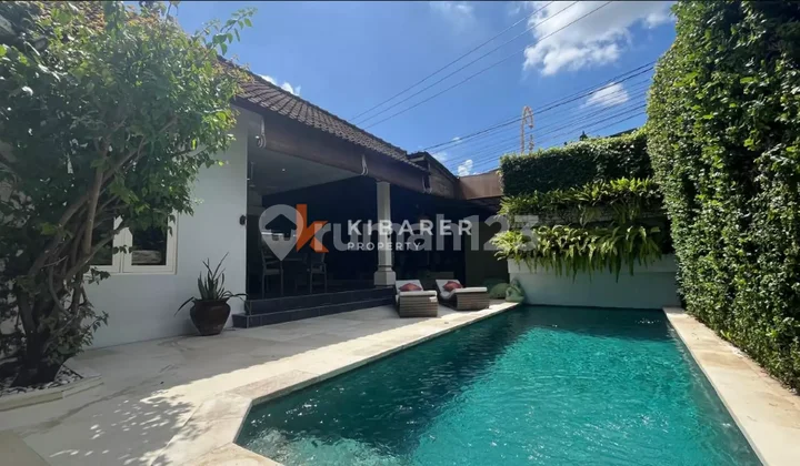 Peaceful Well Design Two Bedroom Villa Near To French School In Serene Of Center Umalas Yrj6332
