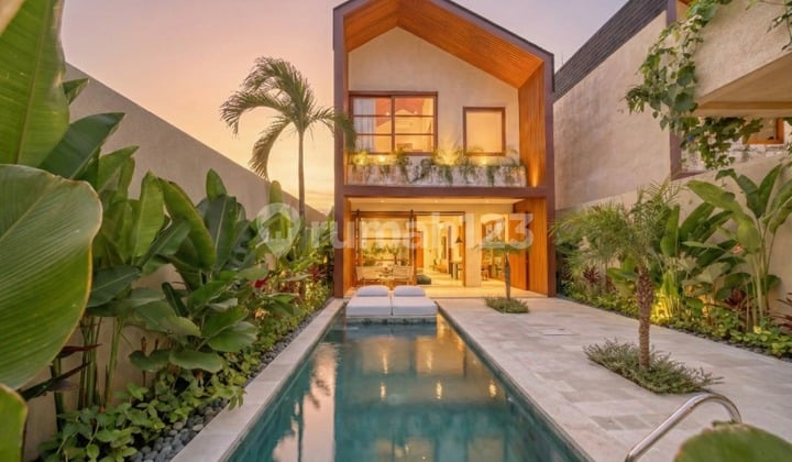 Modern Two Bedroom Leasehold Townhouse Style Properties In Melasti Area Near The Beach Vl3502