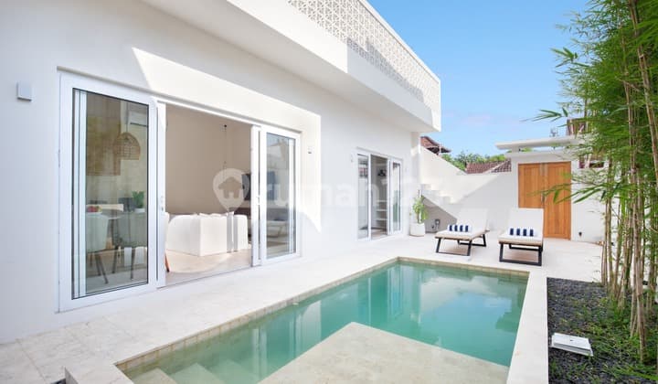 Brand new three bedroom aesthetic villa for lease in Berawa SLC008