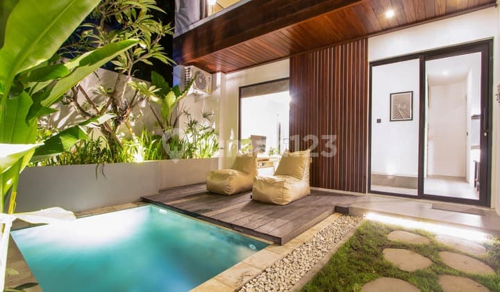 Brand new modern two bedroom leasehold villa in most desired Pererenan VL3096