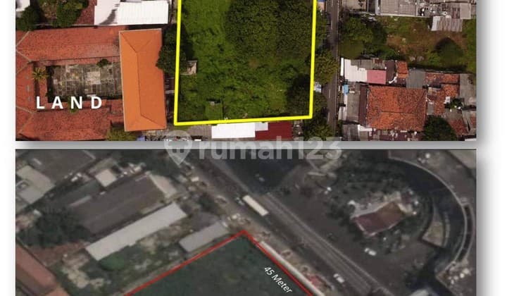 Lahan di Senen 4.241m2 Lokasi Prime